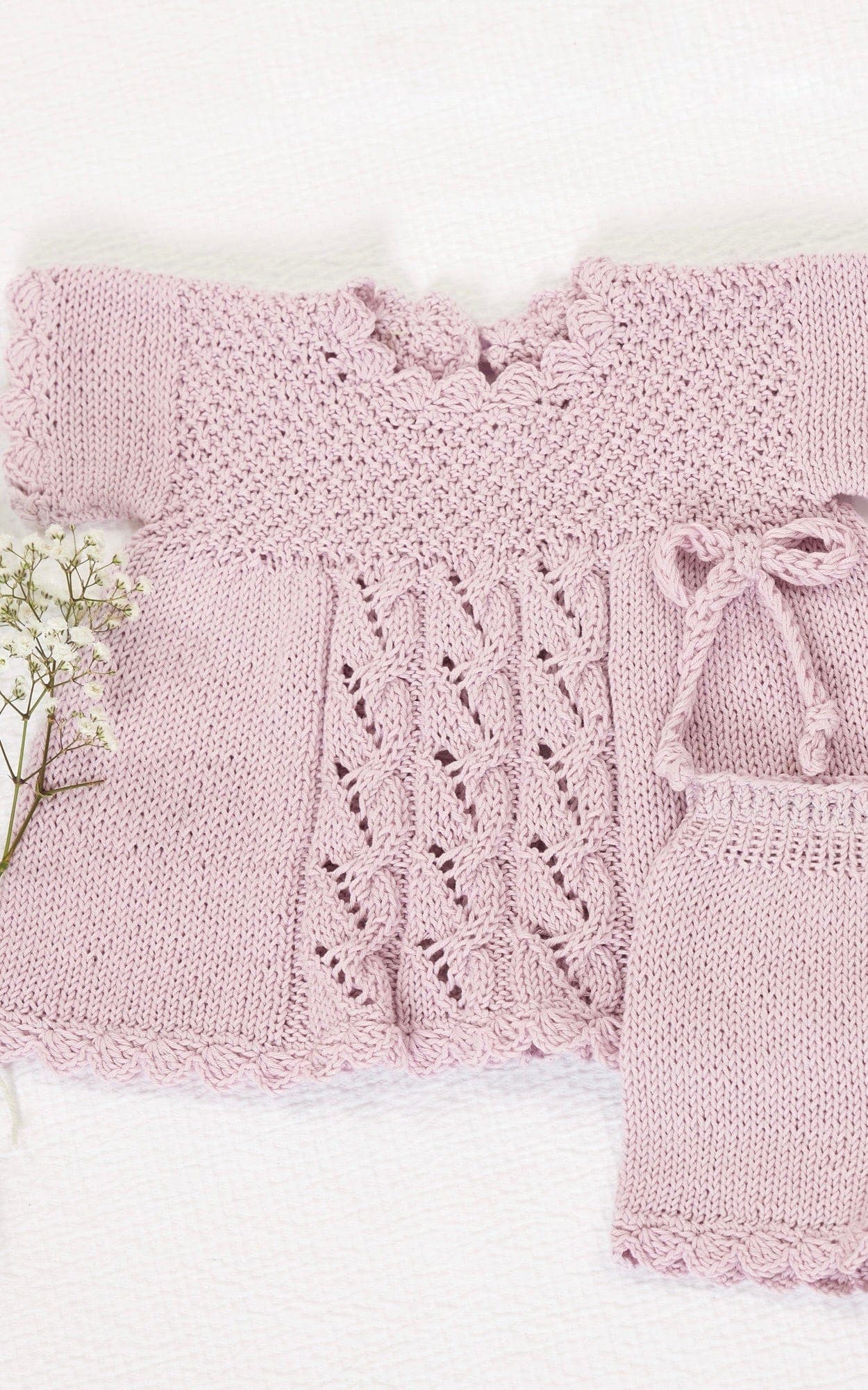 Tunika mit Ajourmuster - SOFT COTTON - Strickset von LANA GROSSA jetzt online kaufen bei OONIQUE
