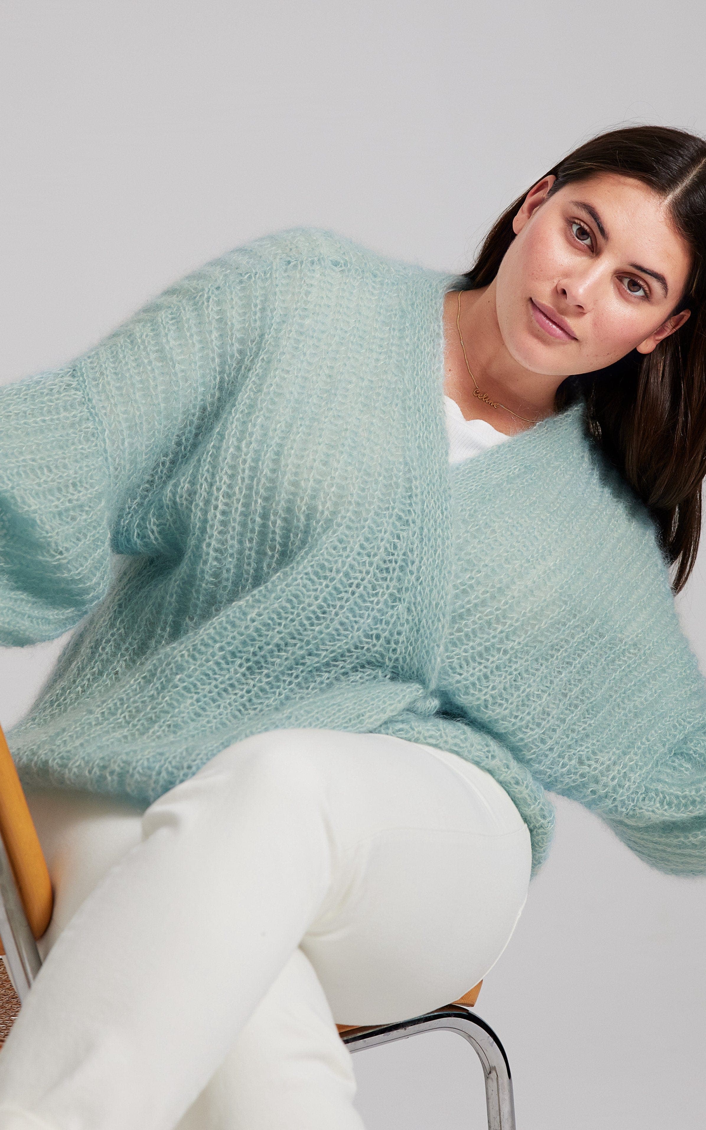 LANA GROSSA Strickset Wickeljacke - SILKHAIR - Strickset