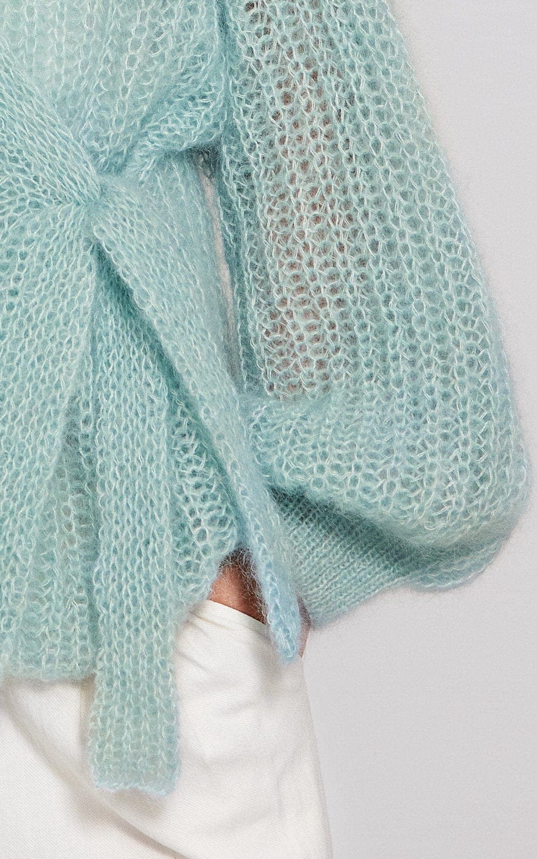 LANA GROSSA Strickset Wickeljacke - SILKHAIR - Strickset