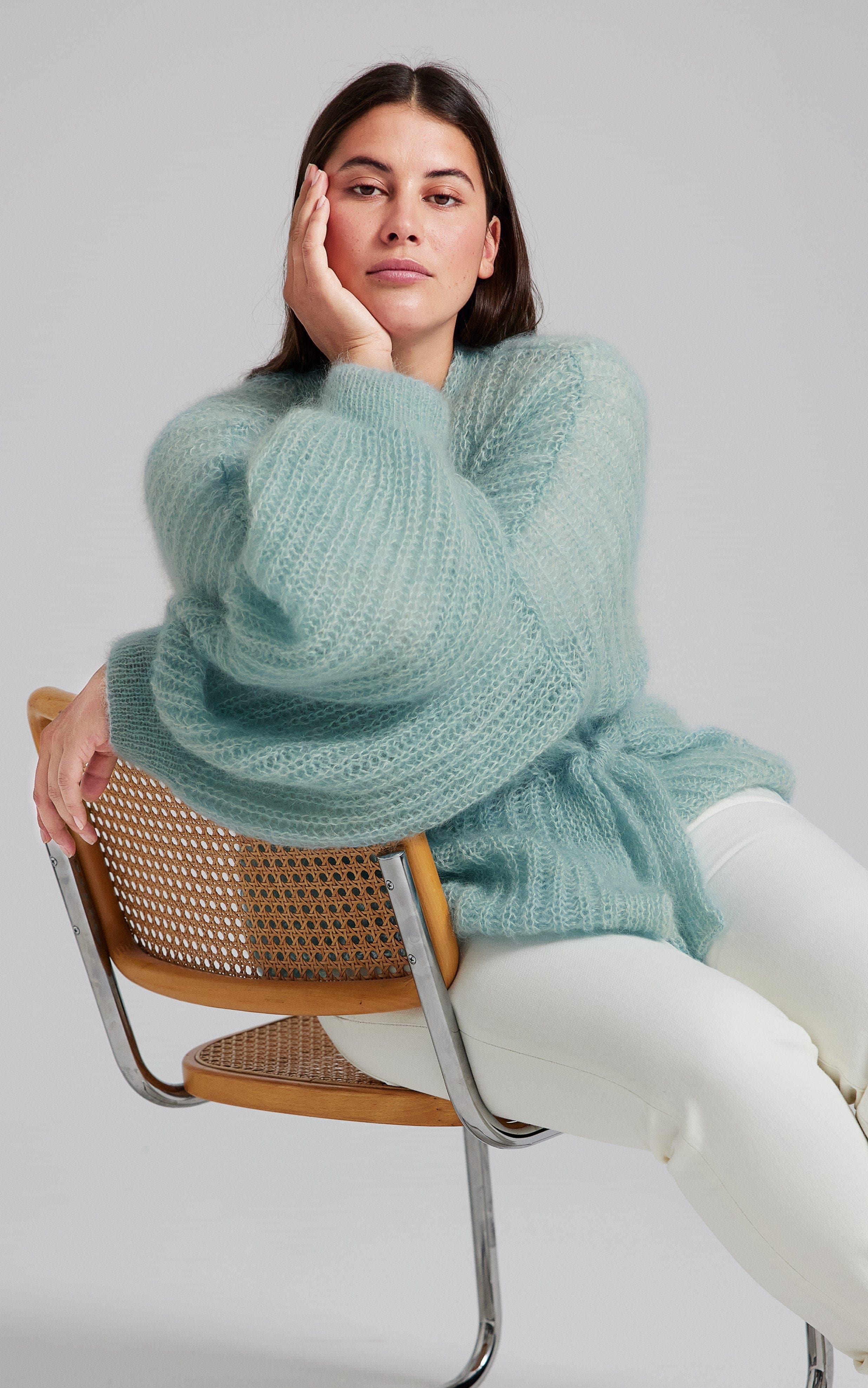 LANA GROSSA Strickset Wickeljacke - SILKHAIR - Strickset