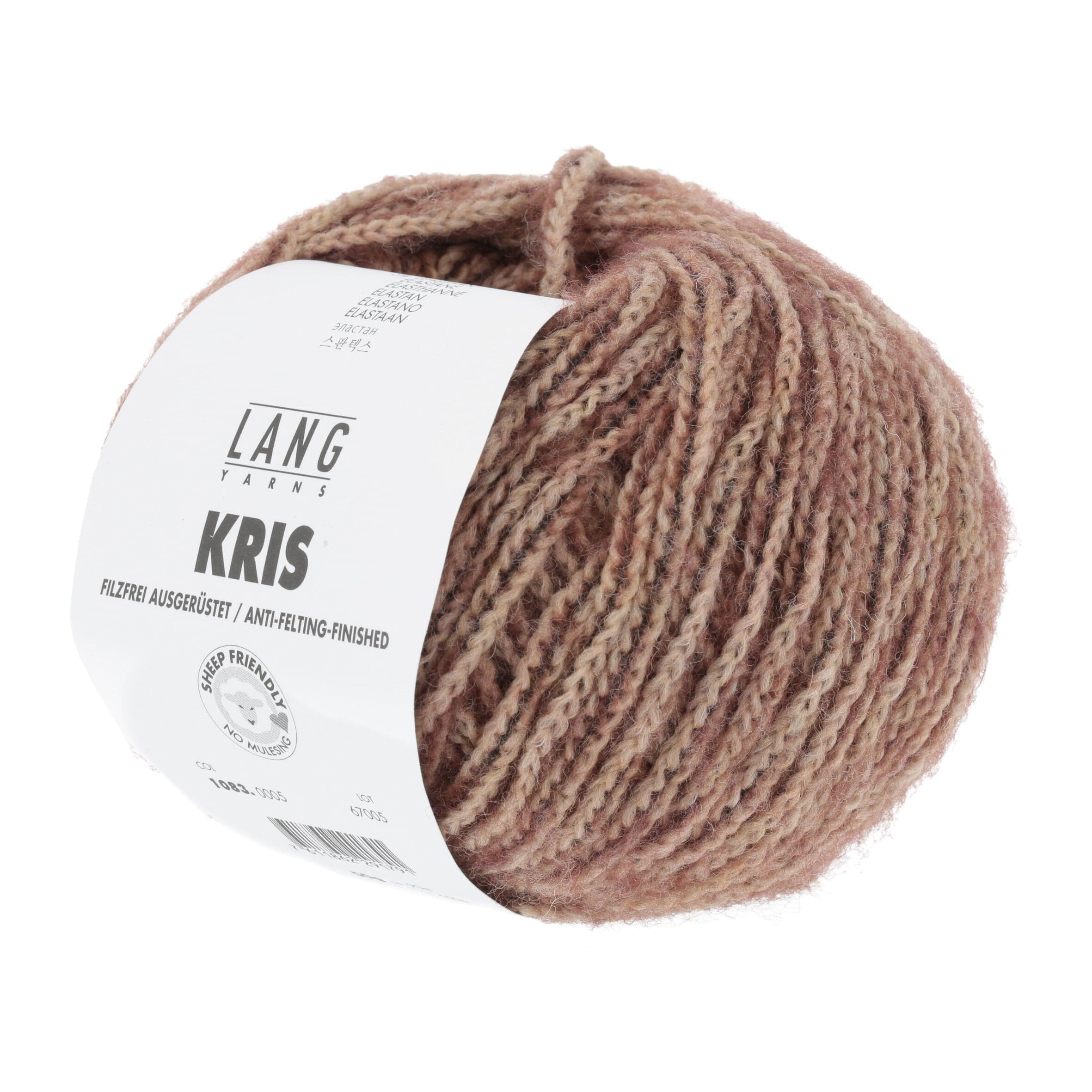 LANG YARNS Garn 0005 - camel/ziegel KRIS