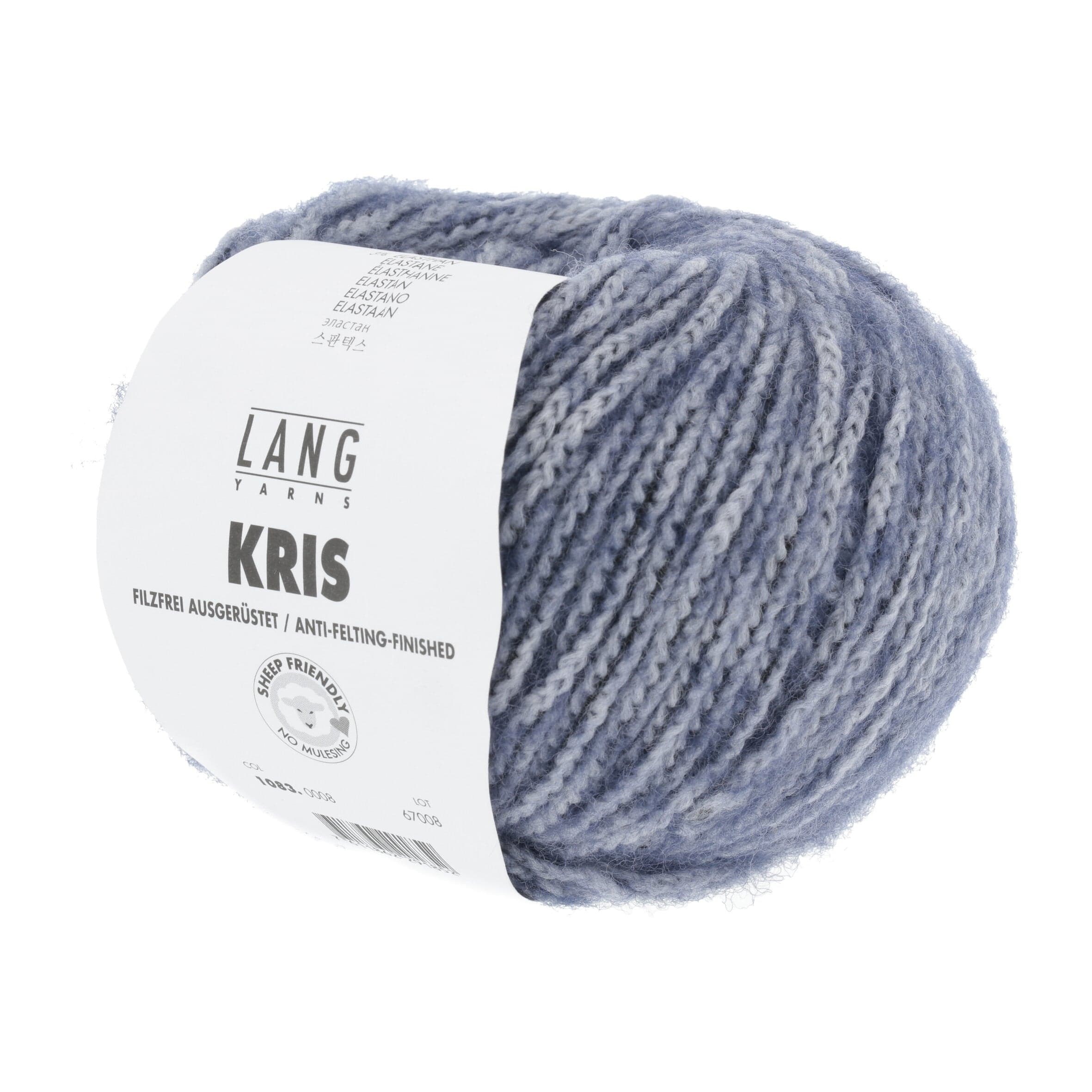 LANG YARNS Garn 0008 - ciel/blau KRIS