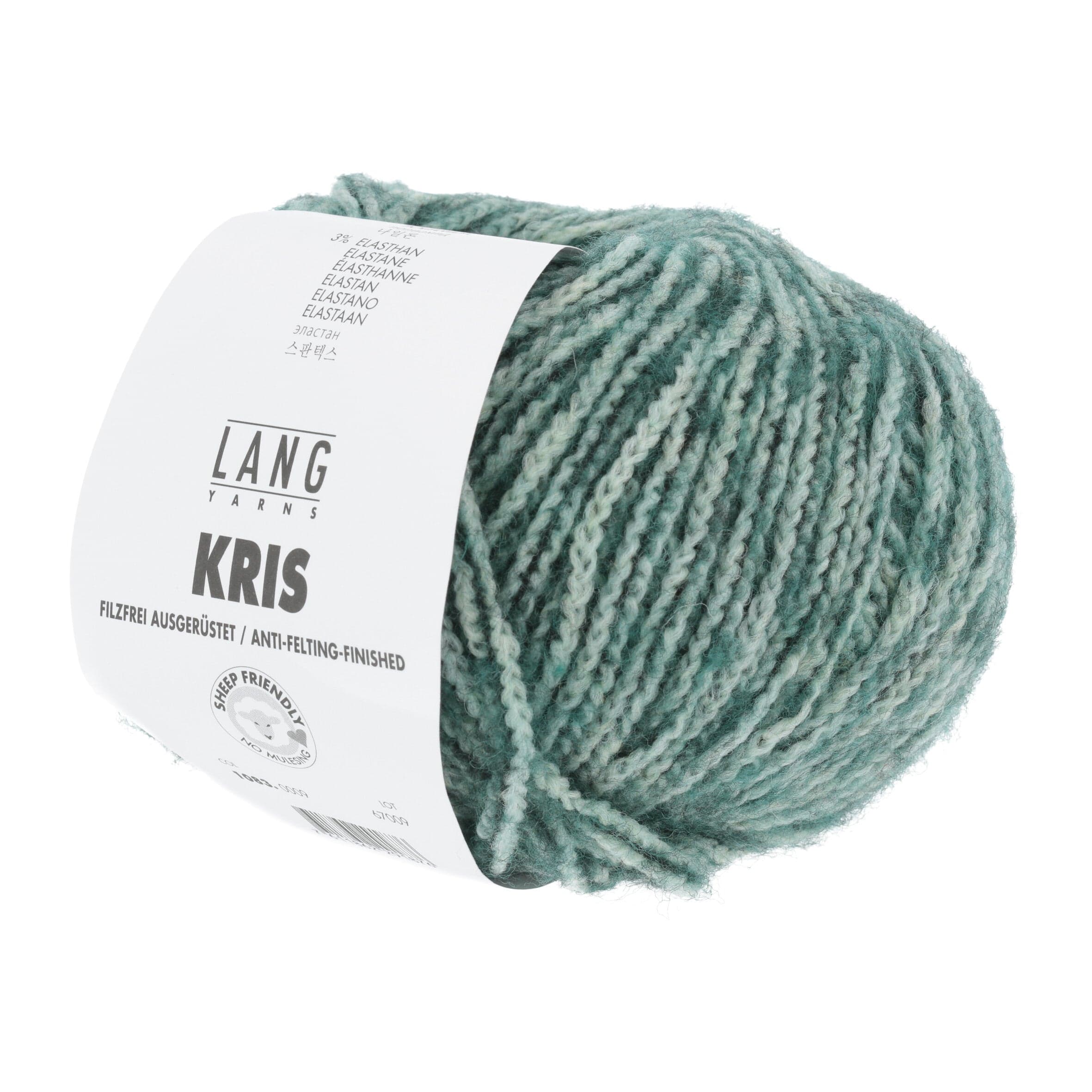 LANG YARNS Garn 0009 - mint/tanne KRIS