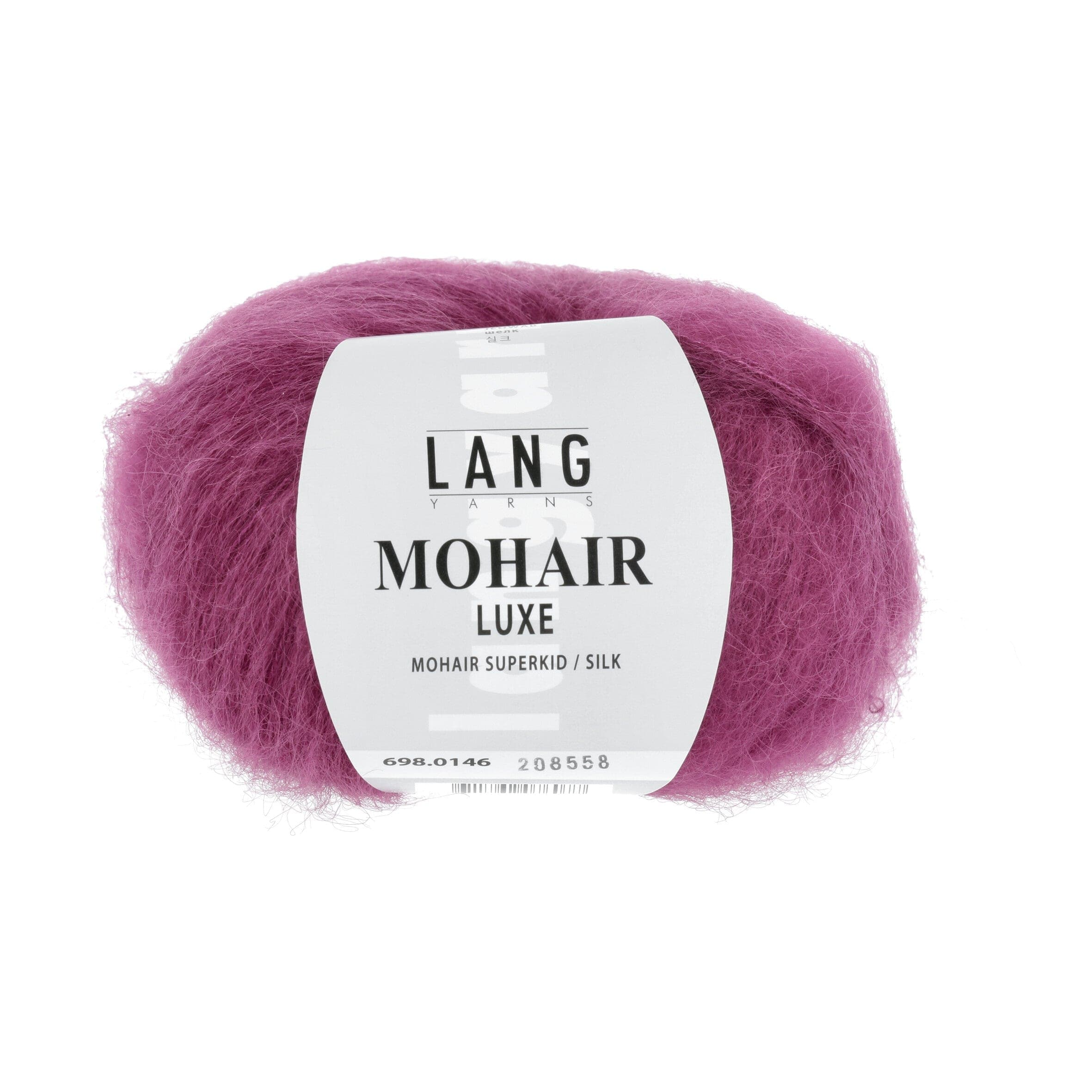 LANG YARNS Garn 0146 - zyklame MOHAIR LUXE
