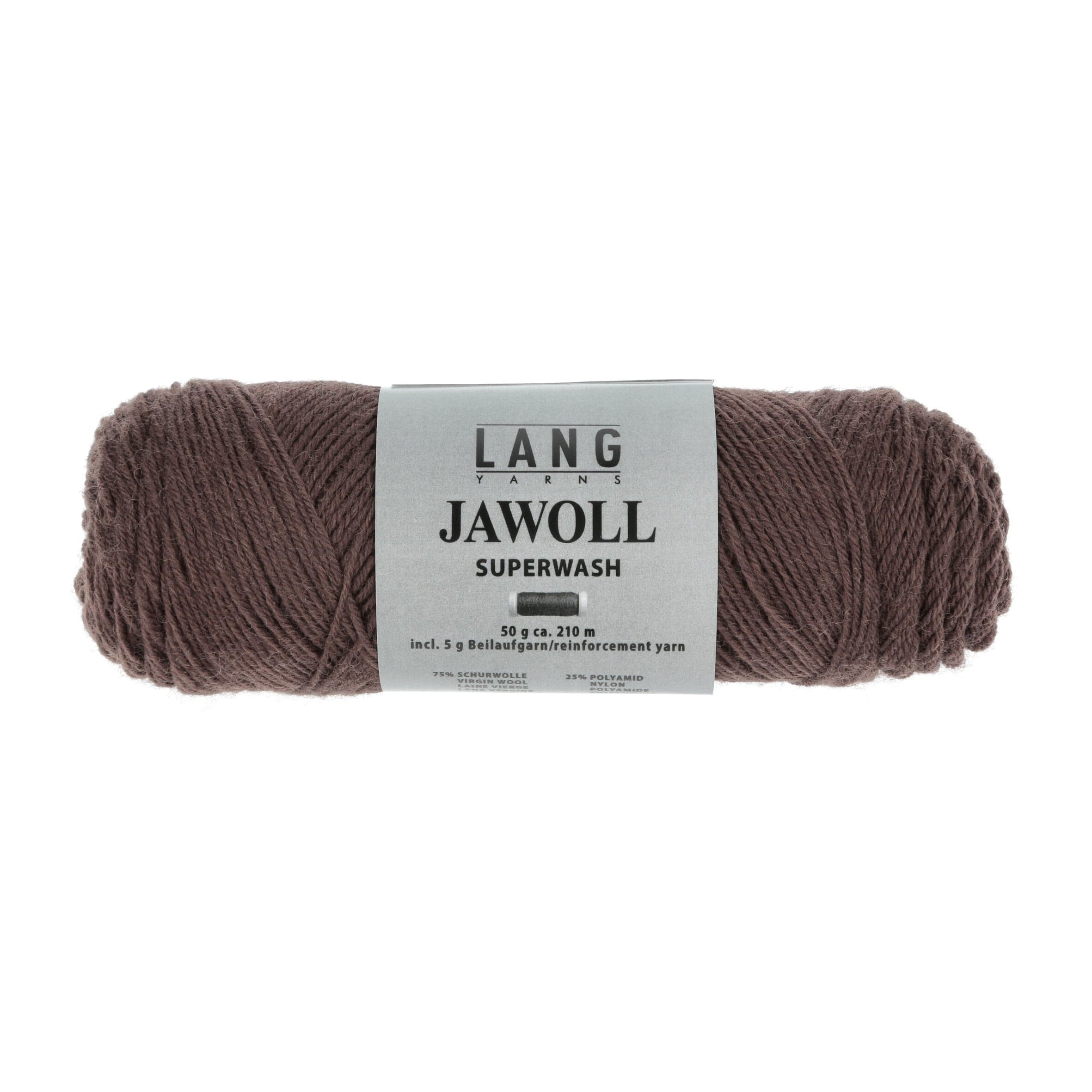 LANG YARNS Garn 0168 - choco JAWOLL