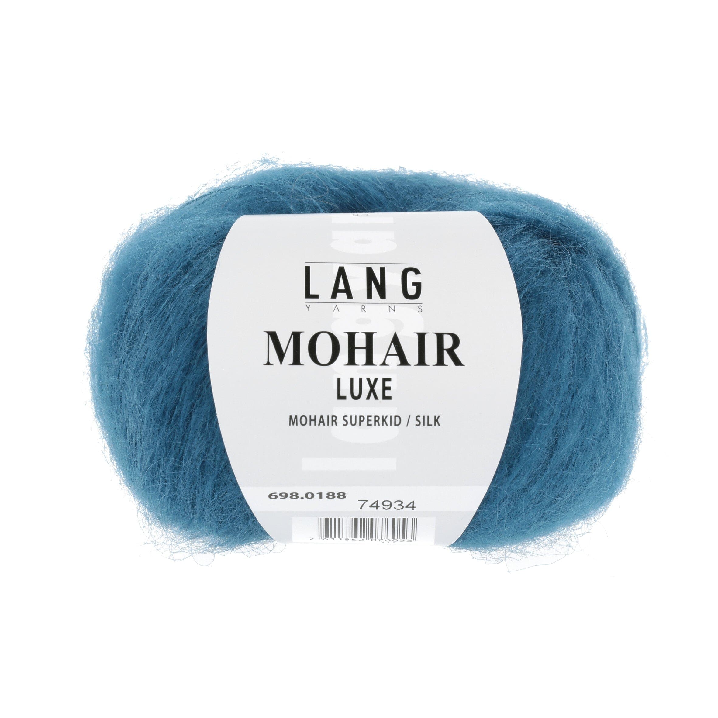 LANG YARNS Garn 0188 - petrol MOHAIR LUXE