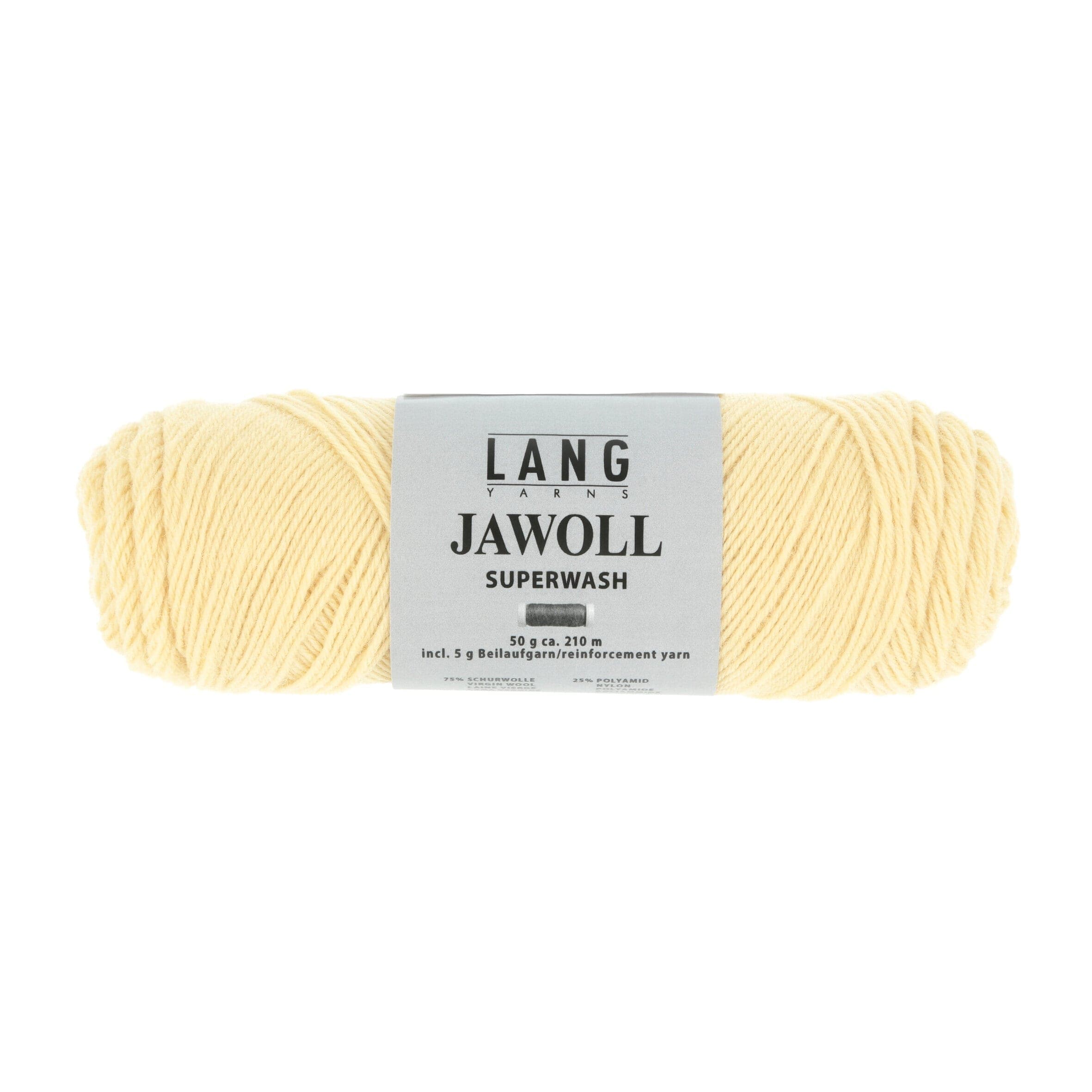 LANG YARNS Garn 0213 - hellgelb JAWOLL