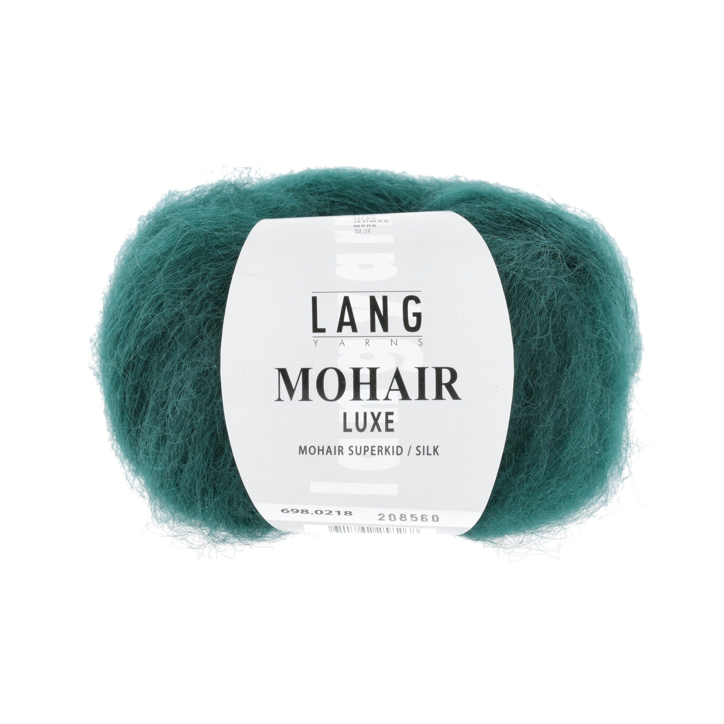 LANG YARNS Garn 0218 - dunkelgrün MOHAIR LUXE
