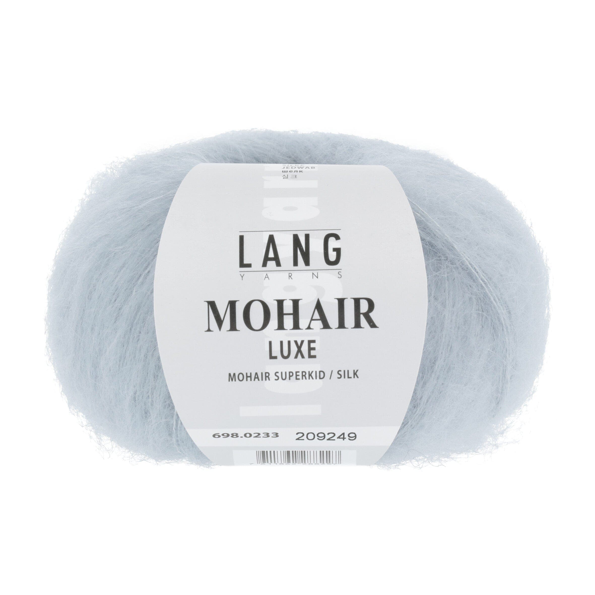 LANG YARNS Garn 0233 - wolkenblau MOHAIR LUXE