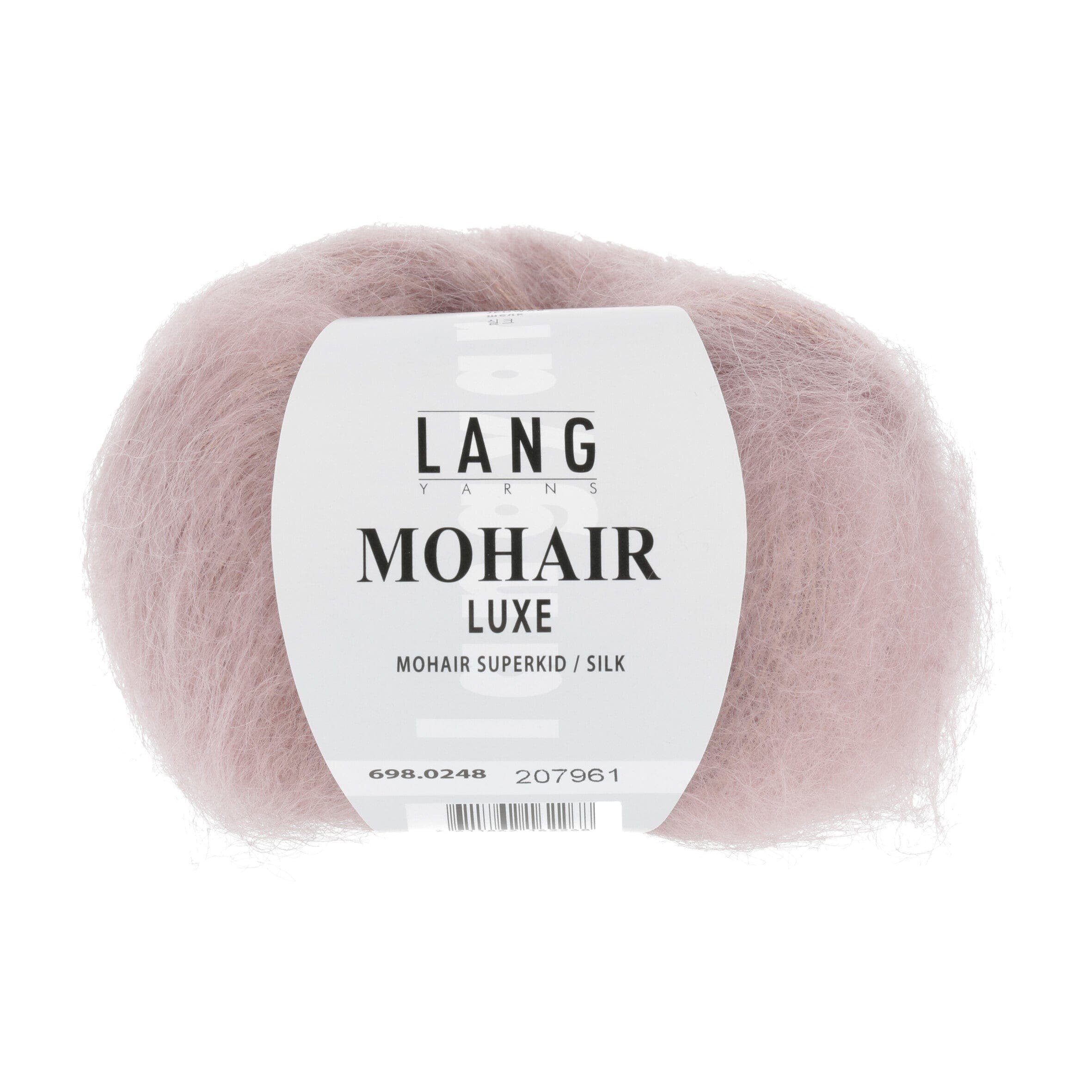LANG YARNS Garn 0248 - altrosa hell MOHAIR LUXE
