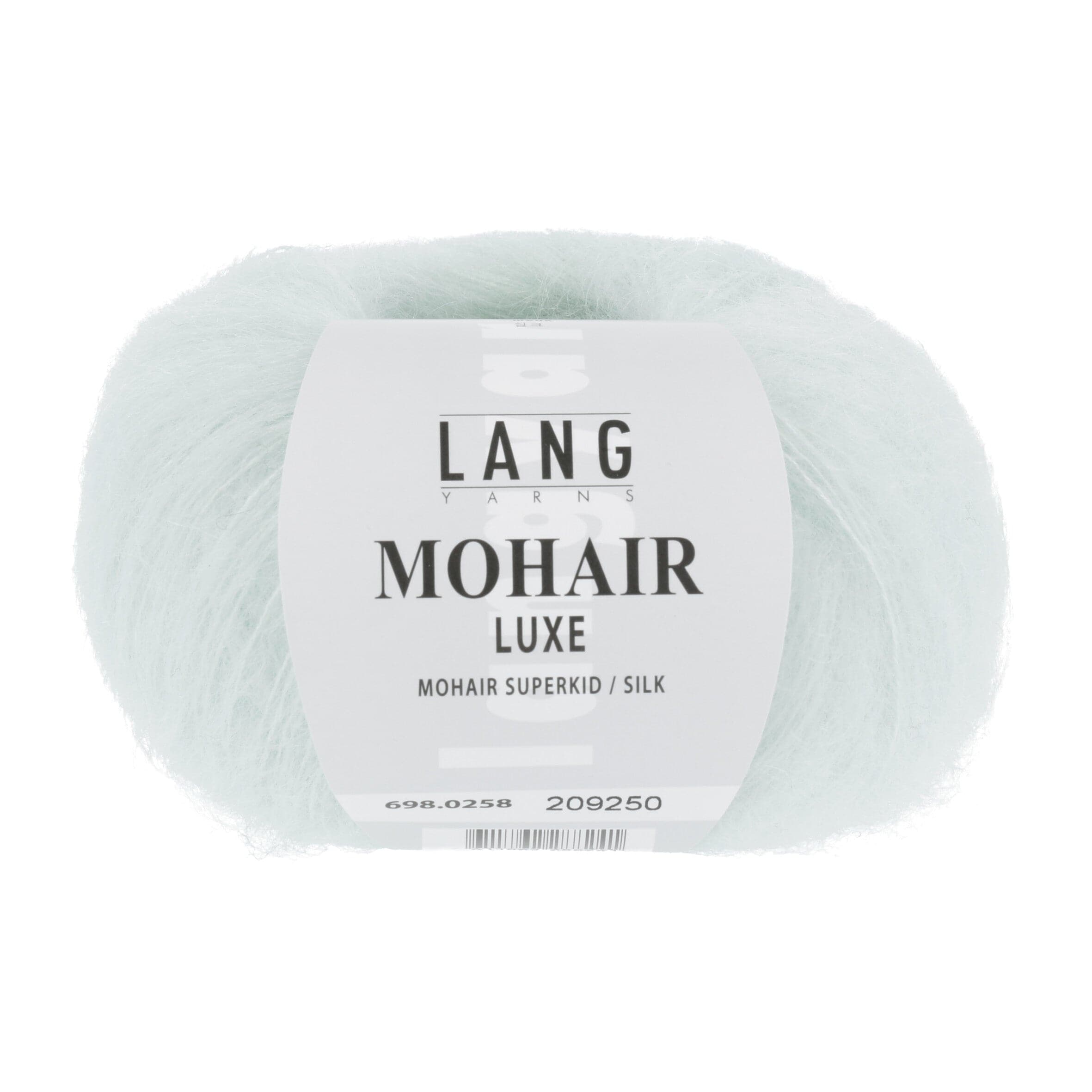 LANG YARNS Garn 0258 - pastellgrün MOHAIR LUXE