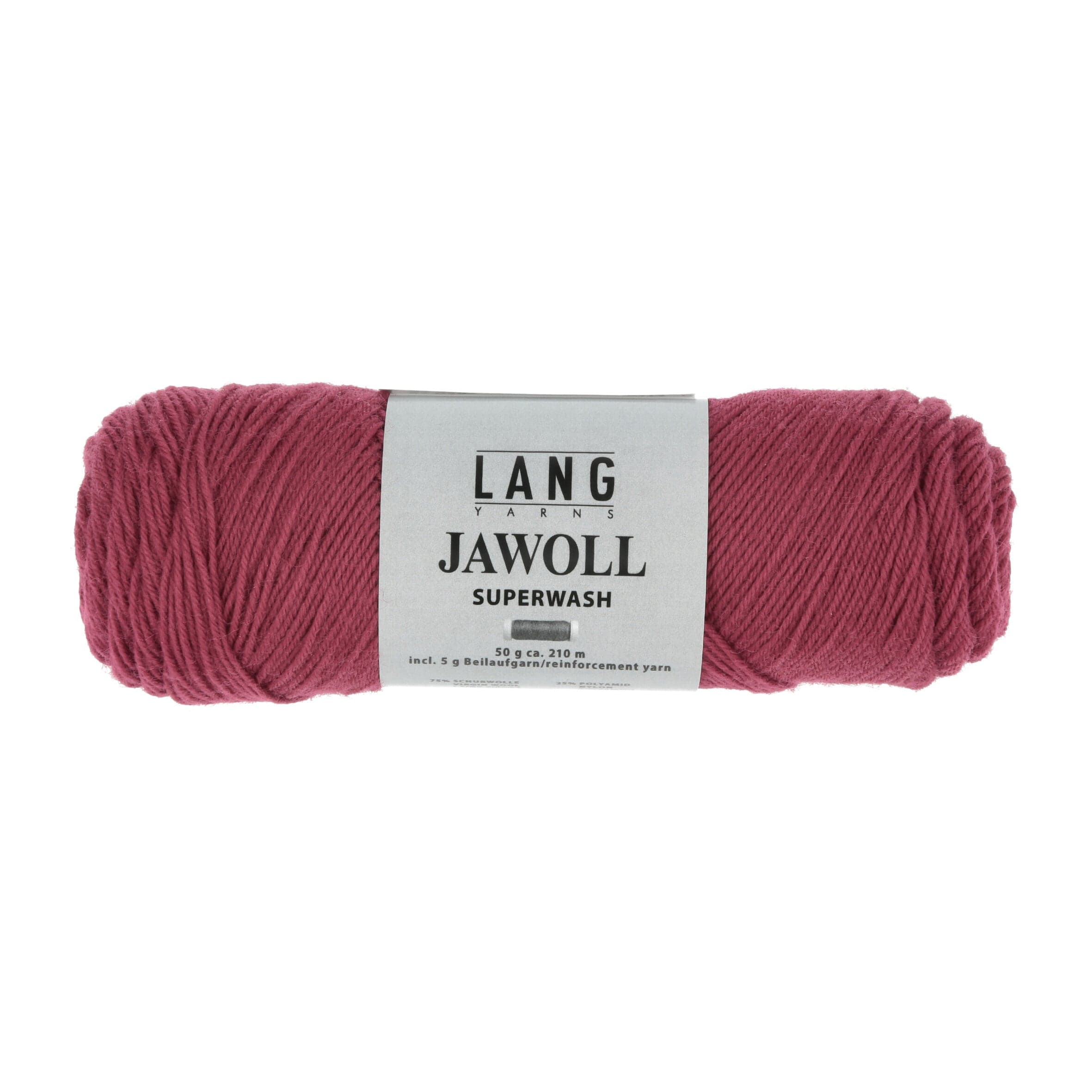 LANG YARNS Garn 0262 - dunkelrot JAWOLL