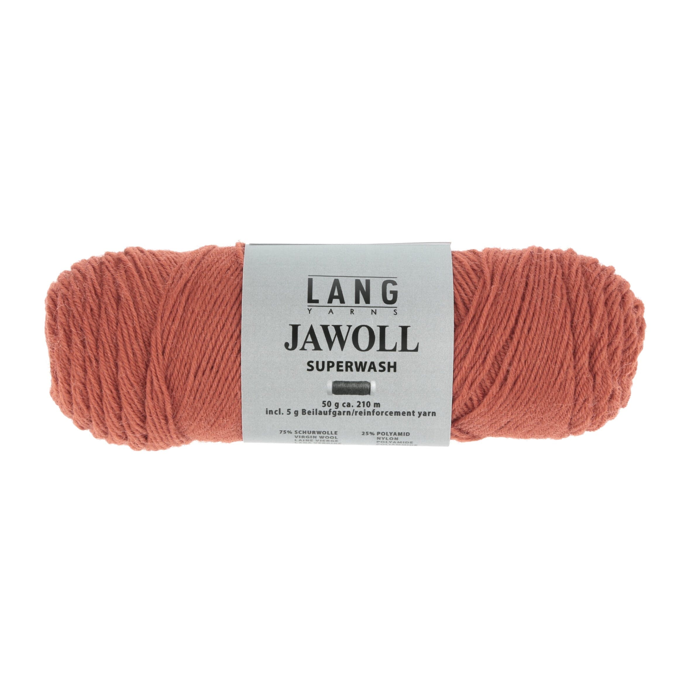 LANG YARNS Garn 0275 - braunorange JAWOLL