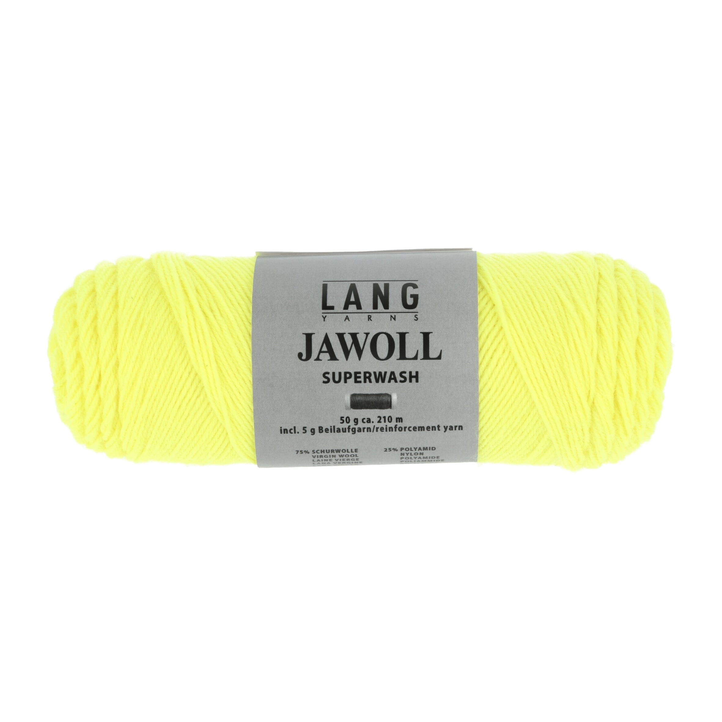 LANG YARNS Garn 0313 - gelb neon JAWOLL
