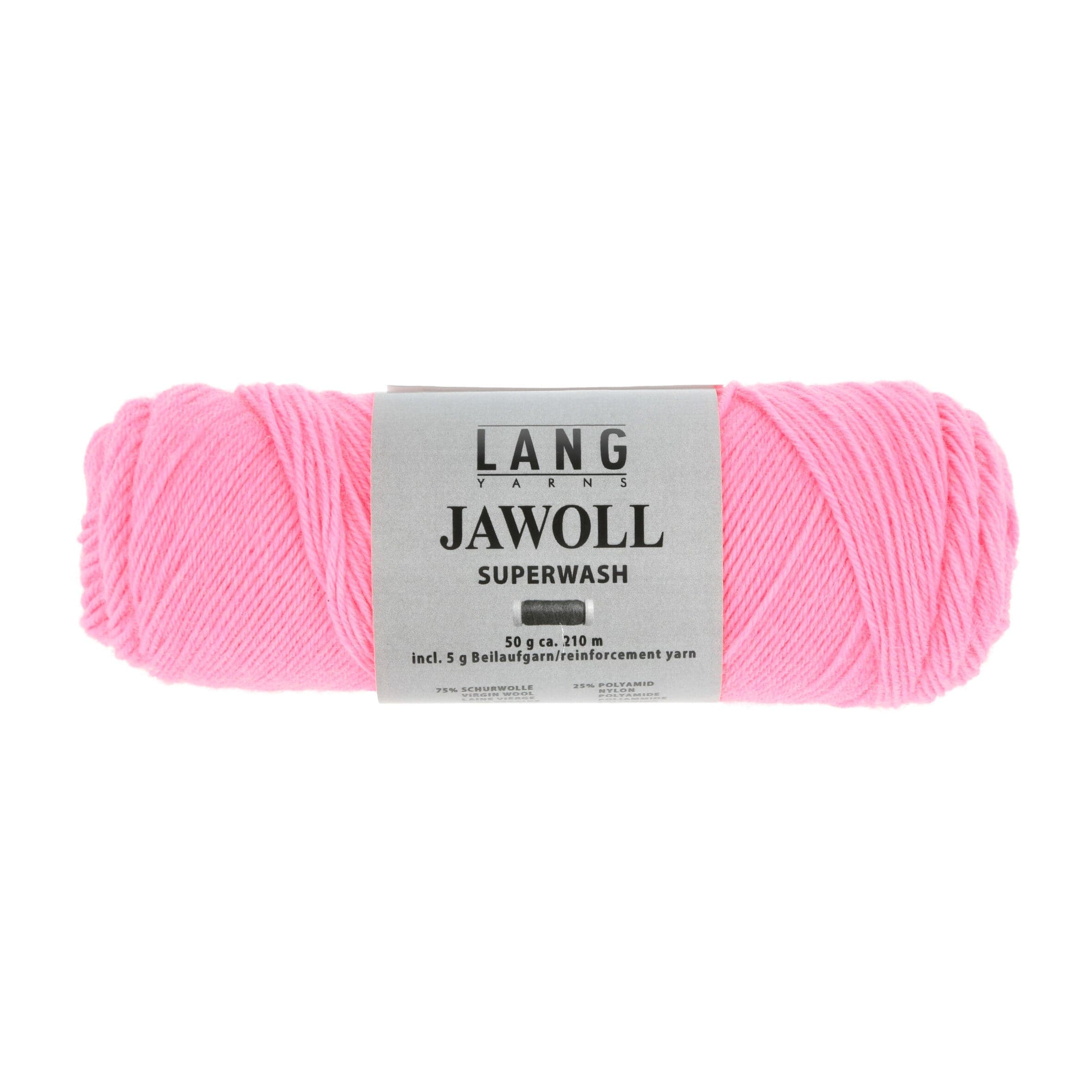 LANG YARNS Garn 0385 - pink neon JAWOLL