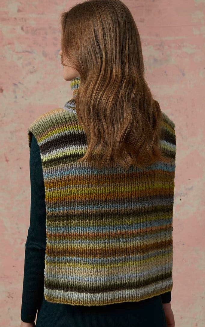 Cape mit Rollkragen - CLOUD - Strickset von LANG YARNS jetzt online kaufen bei OONIQUE