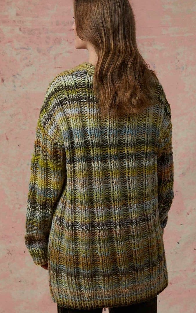 Cardigan mit Längsrippen - CLOUD - Strickset von LANG YARNS jetzt online kaufen bei OONIQUE