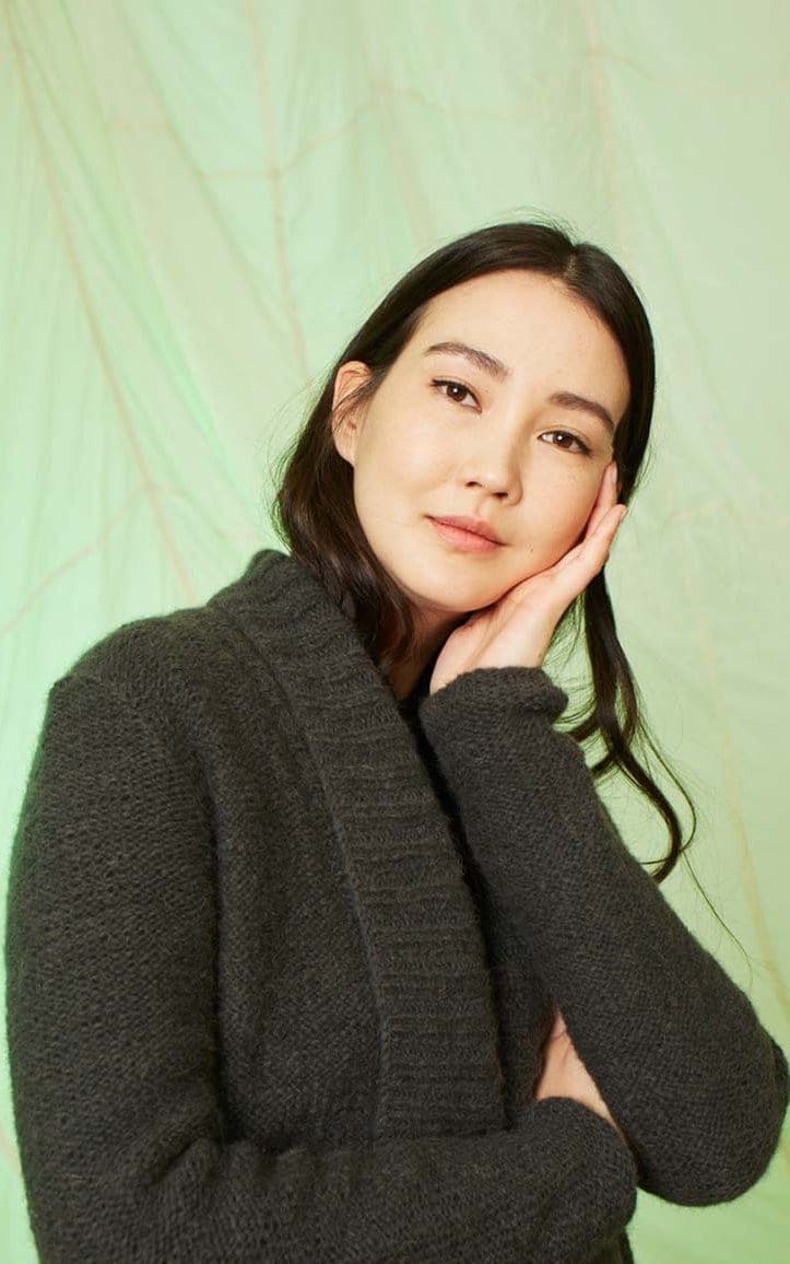 Cardigan mit Schalkragen - MALOU LIGHT - Strickset von LANG YARNS jetzt online kaufen bei OONIQUE
