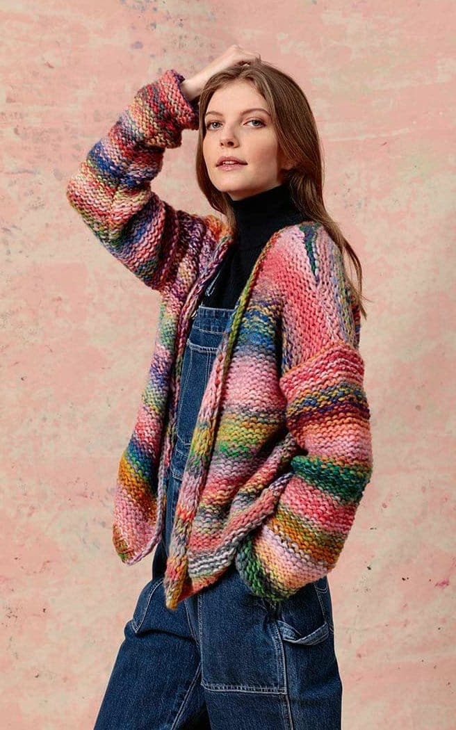 Jacke - CLOUD - Strickset von LANG YARNS jetzt online kaufen bei OONIQUE