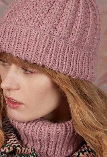 Mütze im Rippenmuster - EARTH - Strickset von LANG YARNS jetzt online kaufen bei OONIQUE