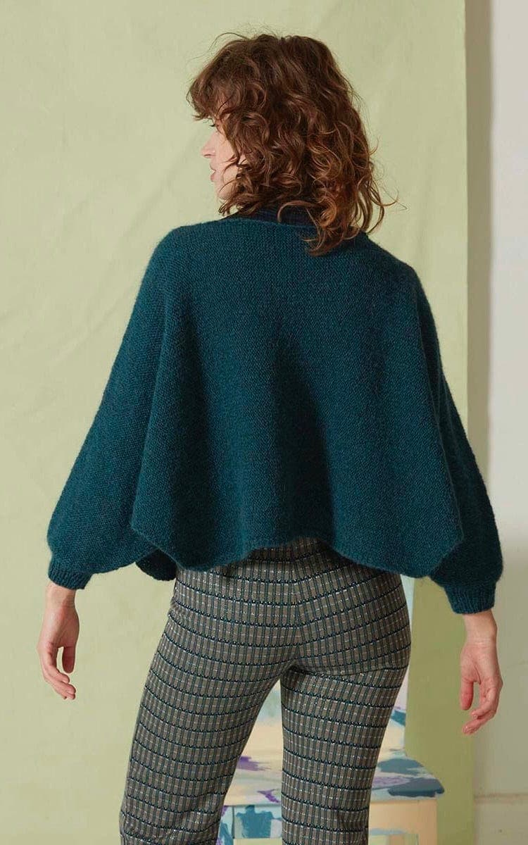 Poncho-Pullover - ENYA - Strickset von LANG YARNS jetzt online kaufen bei OONIQUE