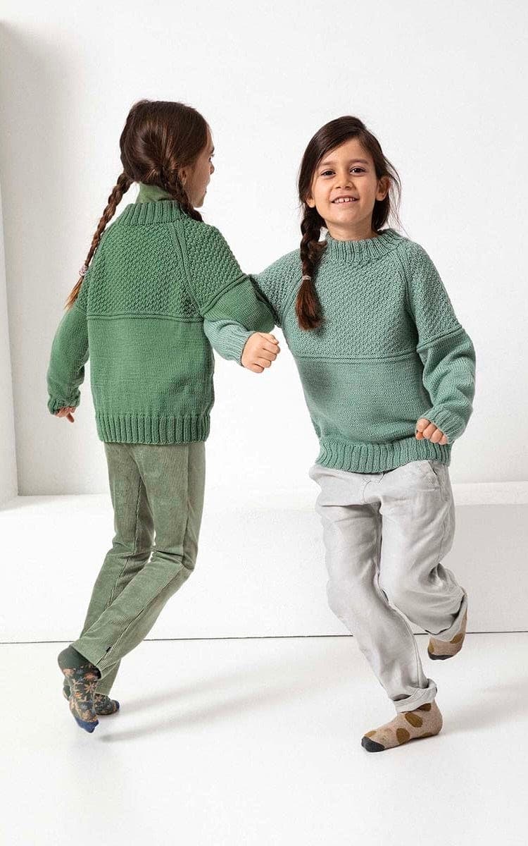 Pulli mit Raglannähten - ATLANTIS - Strickset von LANG YARNS jetzt online kaufen bei OONIQUE