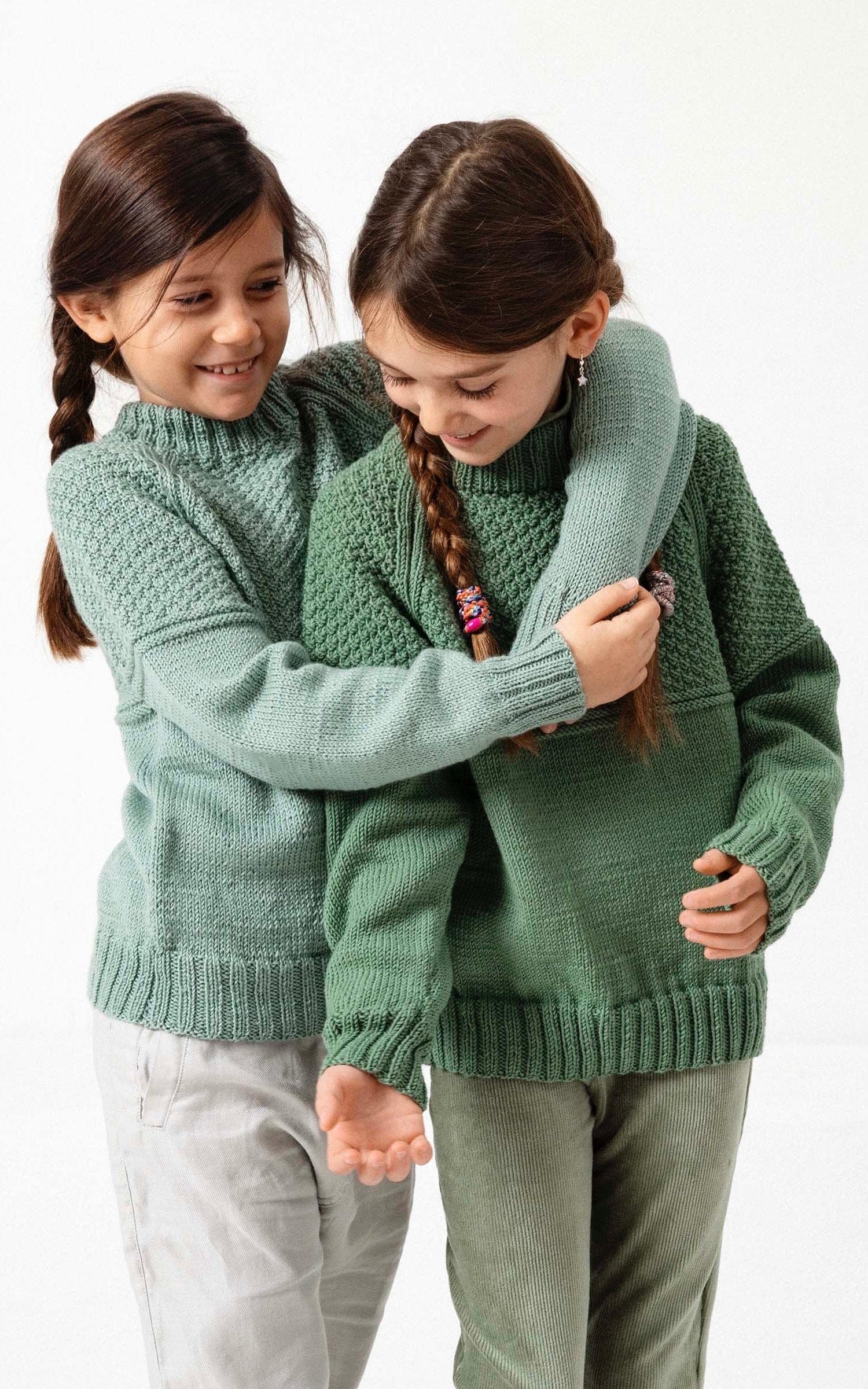 Pulli mit Raglannähten - ATLANTIS - Strickset von LANG YARNS jetzt online kaufen bei OONIQUE