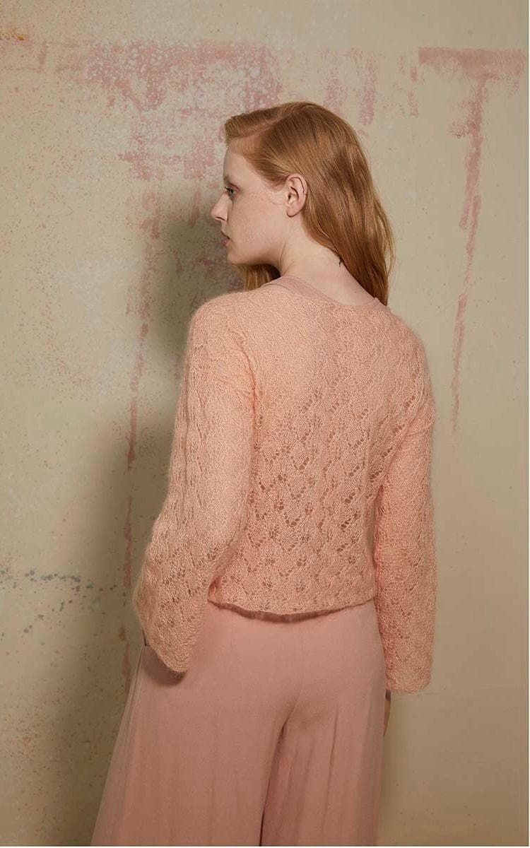 Pullover mit Ajourmuster - Lace - Strickset von LANG YARNS jetzt online kaufen bei OONIQUE