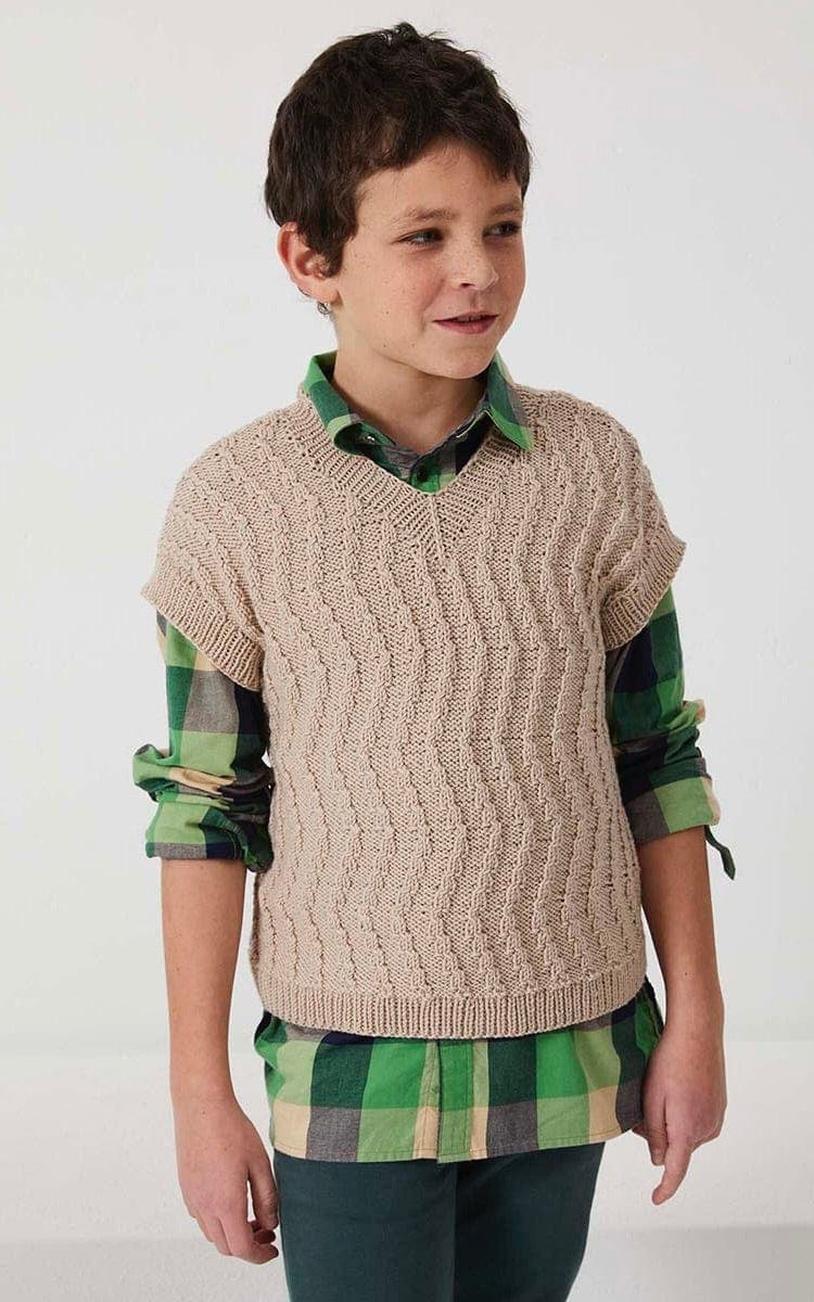 Pullunder - ATLANTIS - Strickset von LANG YARNS jetzt online kaufen bei OONIQUE