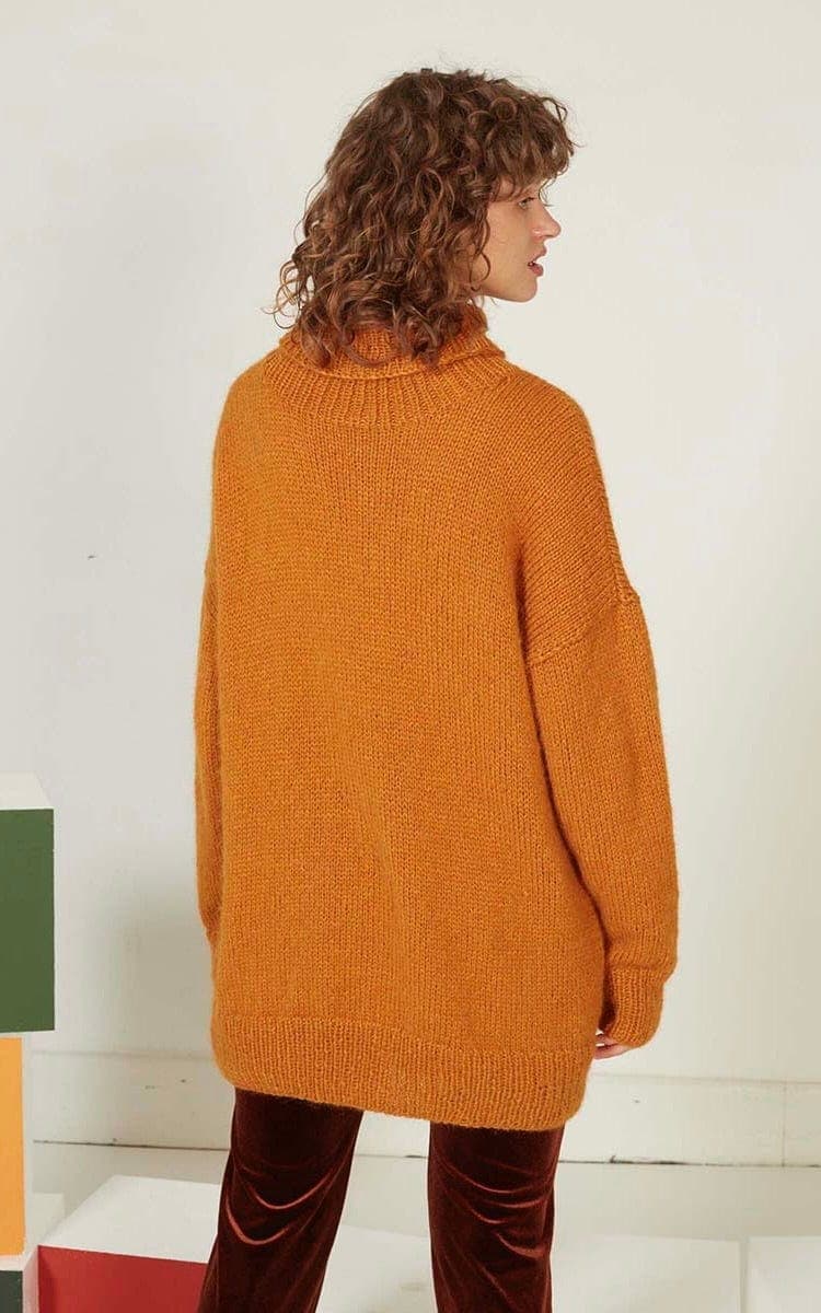 LANG YARNS Strickset Rollkragenpullover - ENYA - Strickset