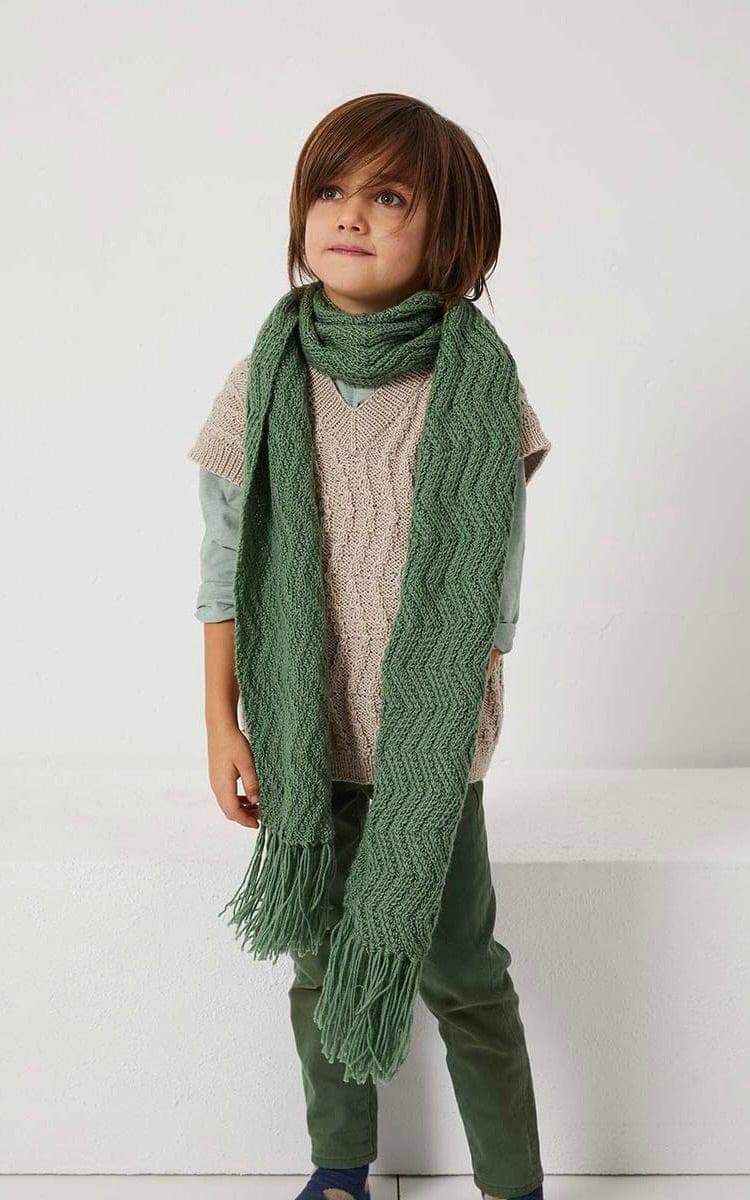 LANG YARNS Strickset Schal - ATLANTIS - Strickset