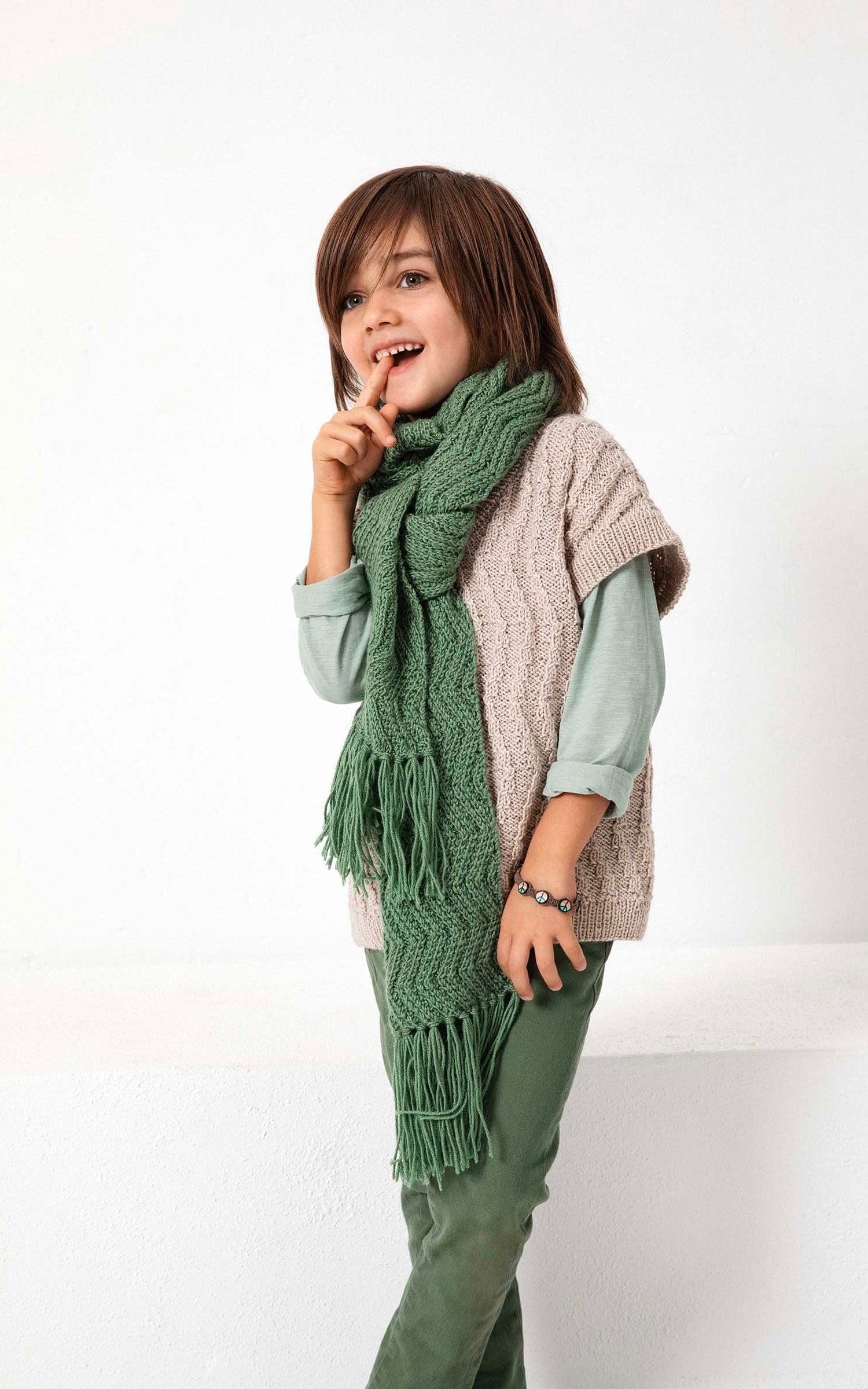 LANG YARNS Strickset Schal - ATLANTIS - Strickset