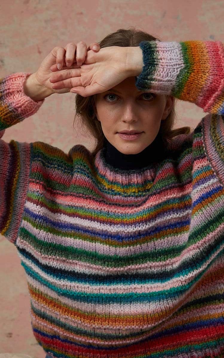 Streifenpullover - CLOUD - Strickset von LANG YARNS jetzt online kaufen bei OONIQUE