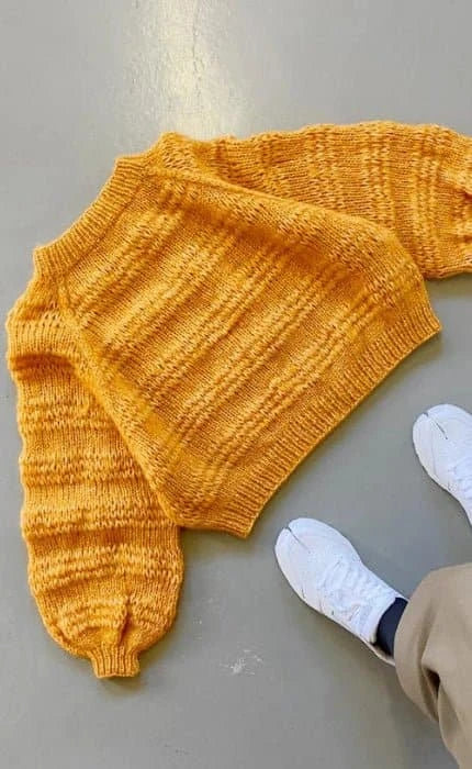 Lykke Jumper - KOS & TYNN SILK MOHAIR - Strickset von SPEKTAKELSTRIK jetzt online kaufen bei OONIQUE