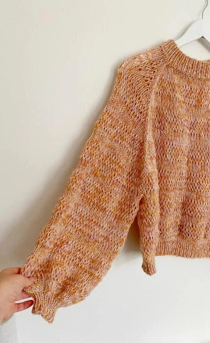 Lykke Jumper - KOS & TYNN SILK MOHAIR - Strickset von SPEKTAKELSTRIK jetzt online kaufen bei OONIQUE