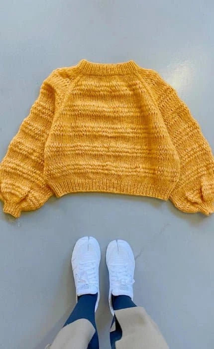 Lykke Jumper - KOS & TYNN SILK MOHAIR - Strickset von SPEKTAKELSTRIK jetzt online kaufen bei OONIQUE