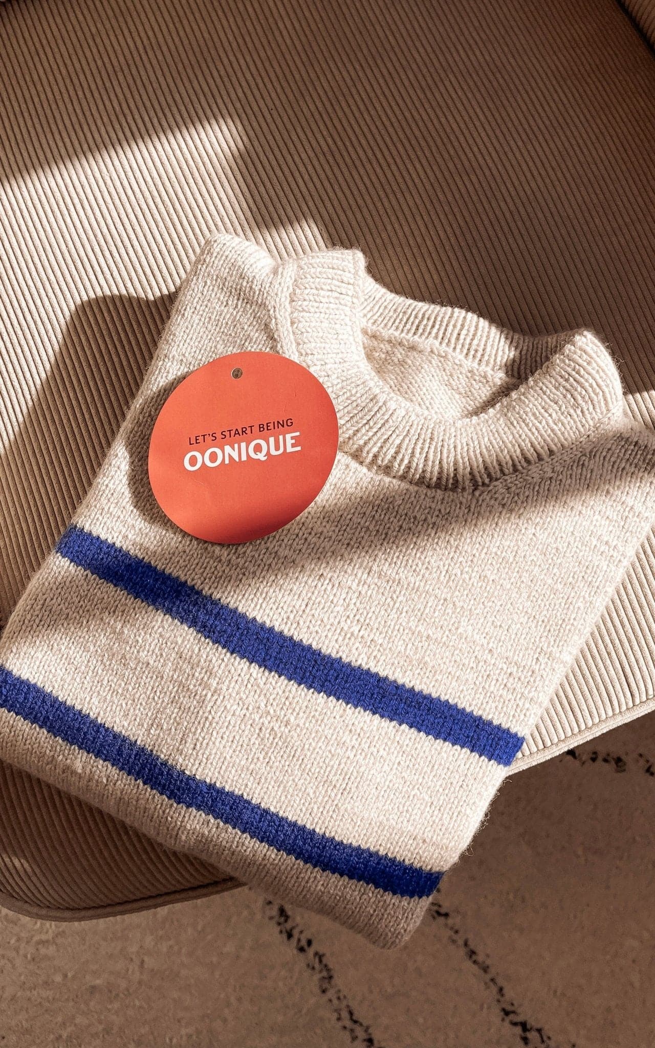 Marseille Sweater (gestreift) - DOUBLE SUNDAY - Strickset von PETITE KNIT jetzt online kaufen bei OONIQUE