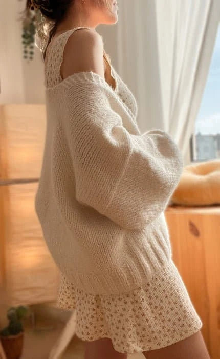 New Beginnings Cardigan - Anfänger Strickset mit Videotutorial von OONIQUE jetzt online kaufen bei OONIQUE