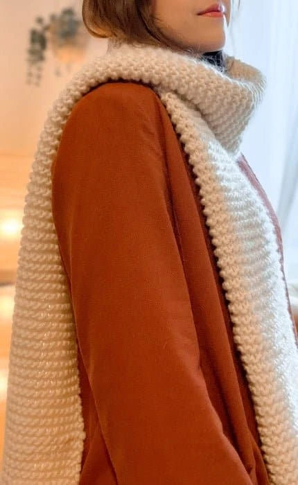 New Beginnings Schal - Anfänger Strickset mit Videotutorial von OONIQUE jetzt online kaufen bei OONIQUE