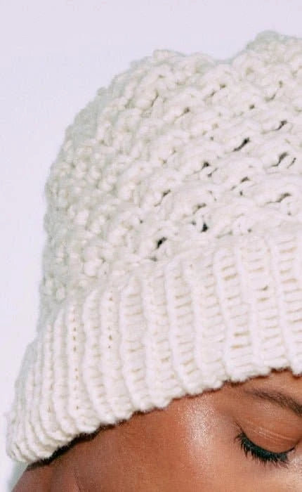 Noppenmütze - LALA BERLIN LOVELY COTTON - Strickset von LANA GROSSA jetzt online kaufen bei OONIQUE
