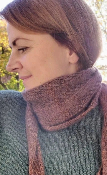 Nova Shawl - CASHMERE CLASSIC - Strickset von IMKE VON NATHUSIUS jetzt online kaufen bei OONIQUE