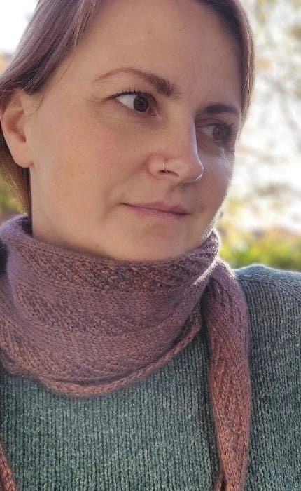Nova Shawl - CASHMERE CLASSIC - Strickset von IMKE VON NATHUSIUS jetzt online kaufen bei OONIQUE