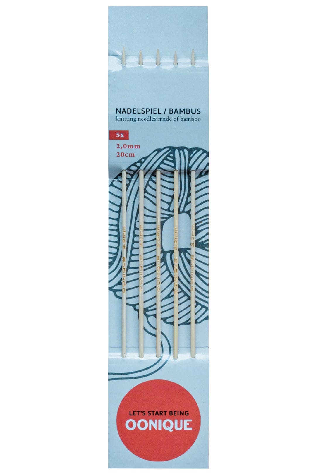 Nadelspiel 2,0mm OONIQUE von OONIQUE jetzt online kaufen bei OONIQUE