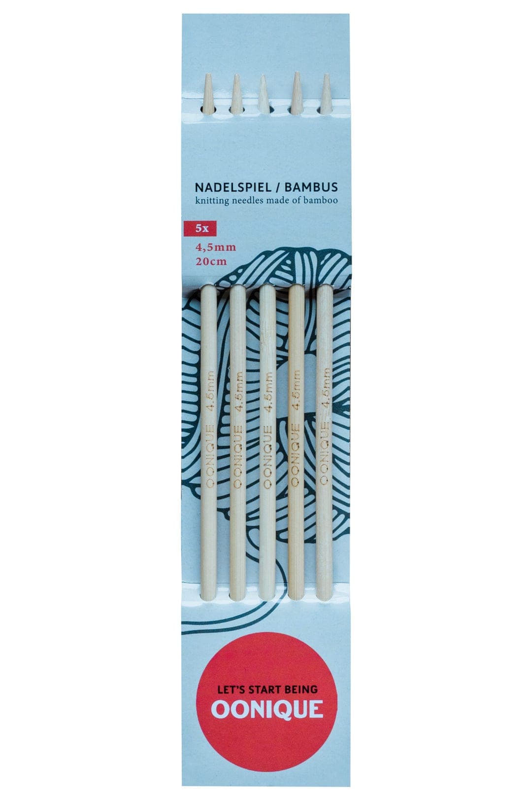 Nadelspiel 4,5mm OONIQUE von OONIQUE jetzt online kaufen bei OONIQUE