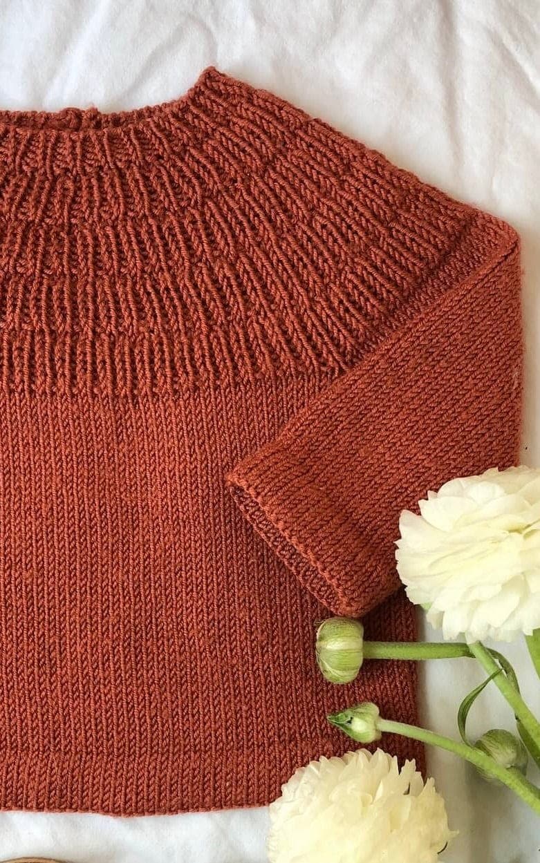 Ankers Bluse - SUNDAY - Strickset von PETITE KNIT jetzt online kaufen bei OONIQUE