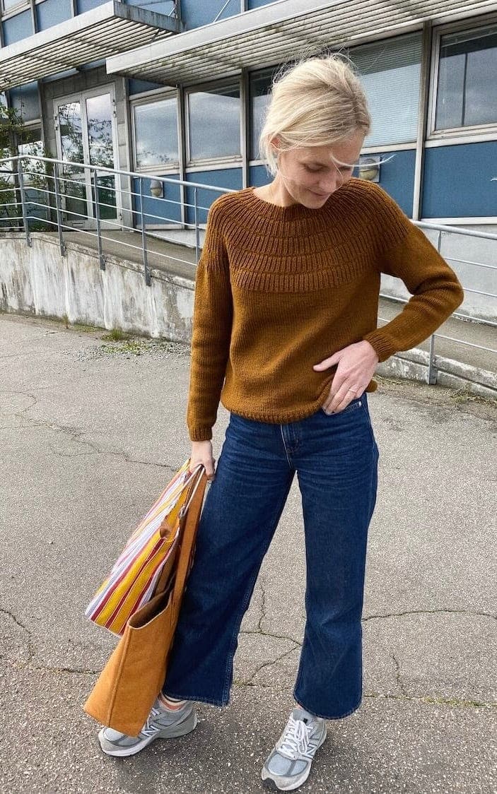 Ankers Pullover - SUNDAY - Strickset von PETITE KNIT jetzt online kaufen bei OONIQUE