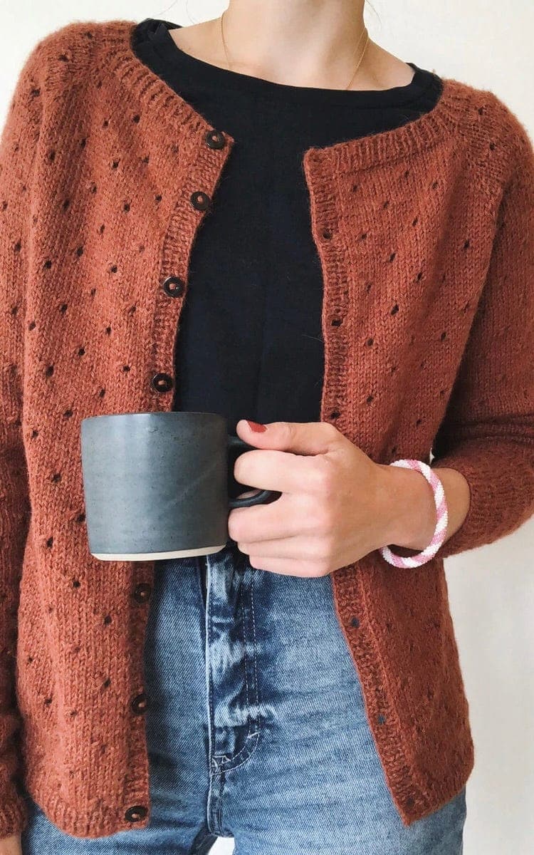 PETITE KNIT Strickset Annas Cardigan - ALPAKKA - Strickset
