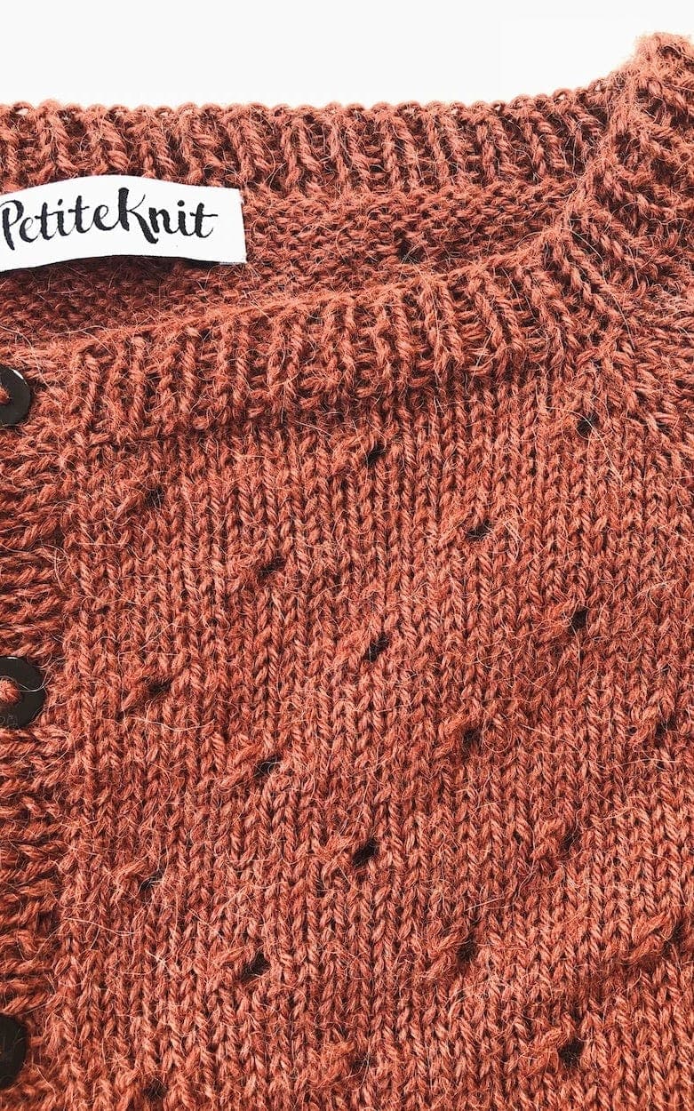 PETITE KNIT Strickset Annas Cardigan - ALPAKKA - Strickset
