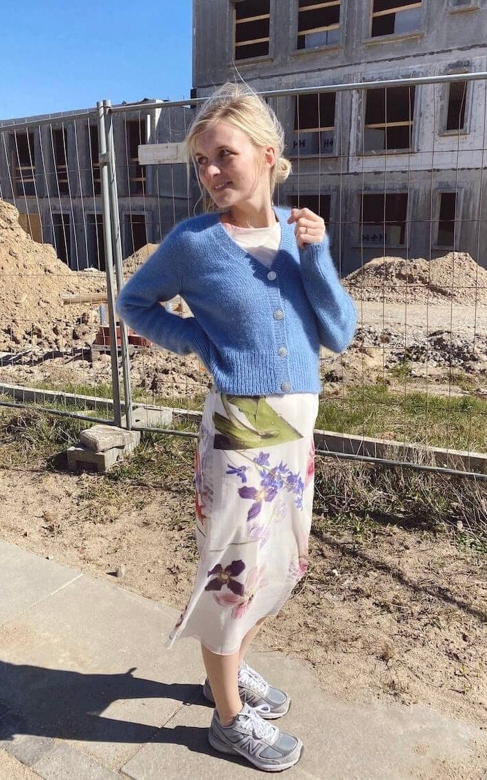 April Cardigan - SUNDAY & TYNN SILK MOHAIR - Strickset von PETITE KNIT jetzt online kaufen bei OONIQUE