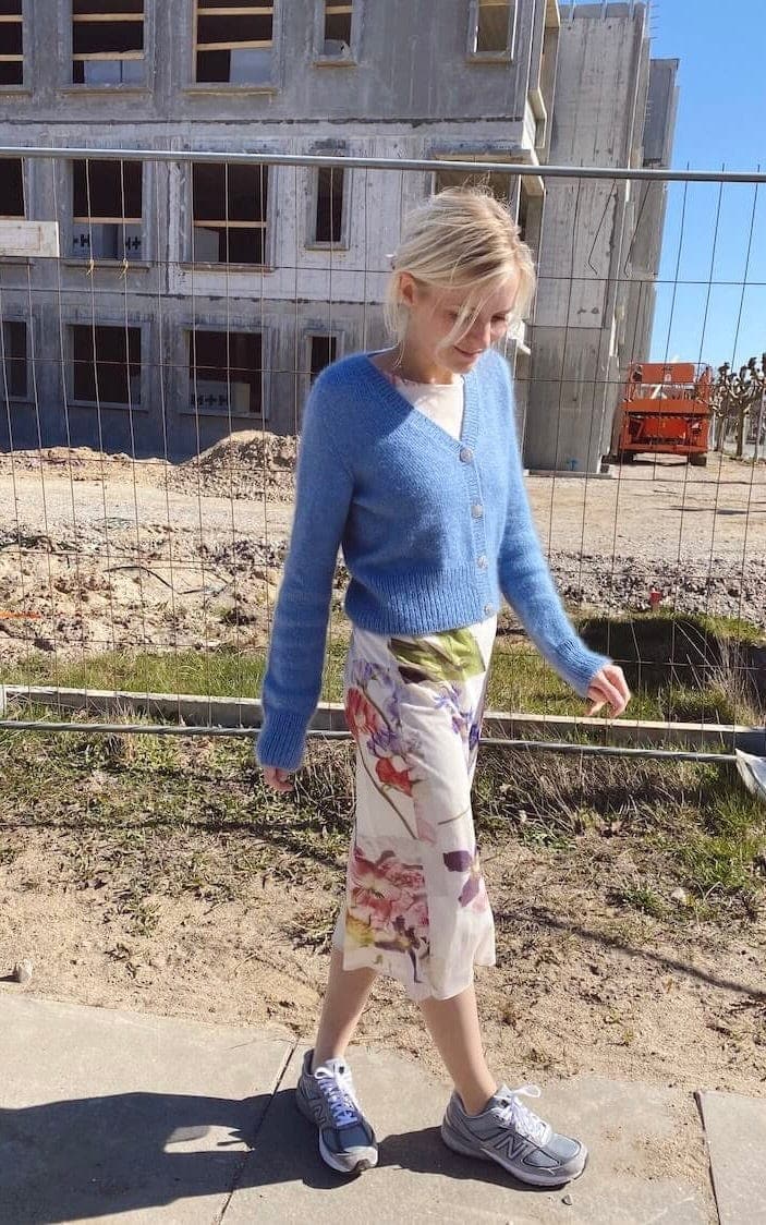 April Cardigan - SUNDAY & TYNN SILK MOHAIR - Strickset von PETITE KNIT jetzt online kaufen bei OONIQUE